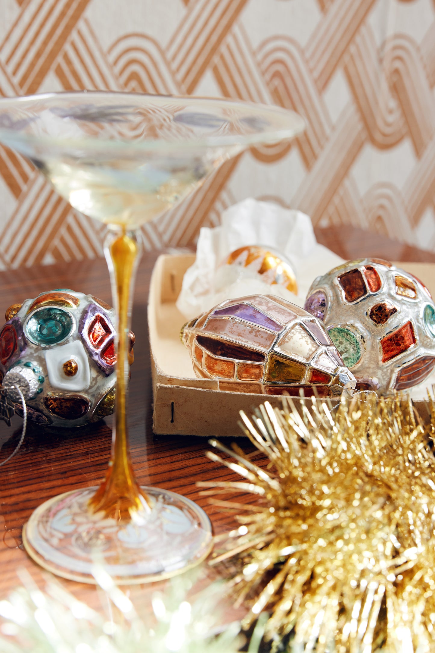 HKLIVING Christmas Ornaments: Brutalist Oval