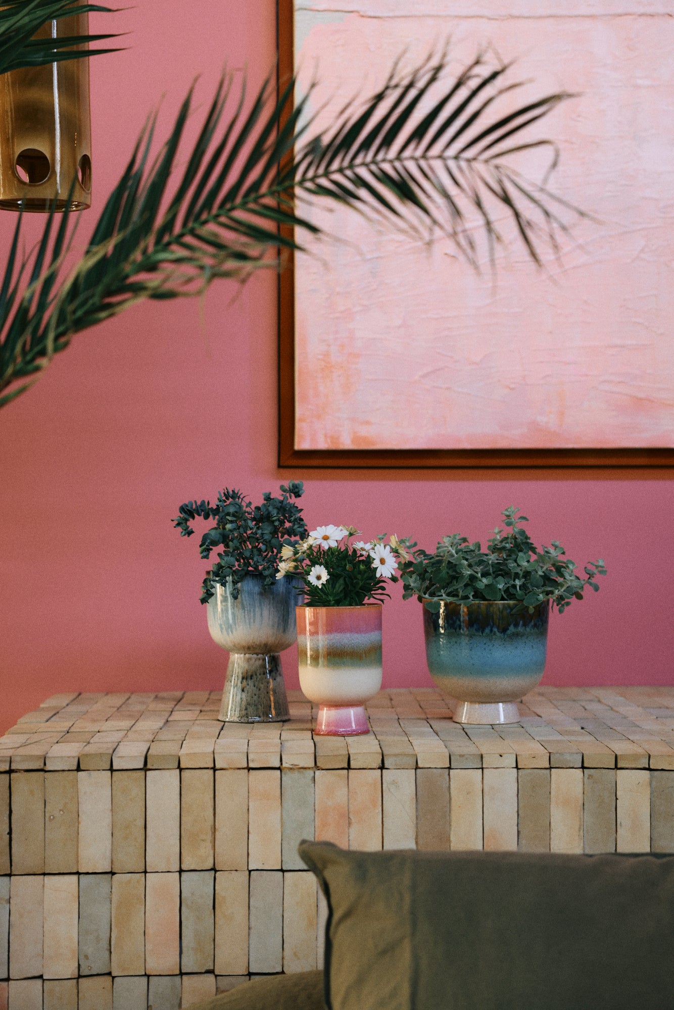 Retro Flower Pot - Rosefield