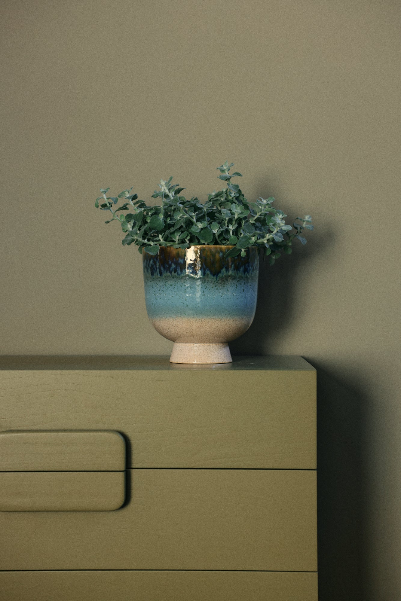 HKLIVING Retro Flower Pot - Lagoon