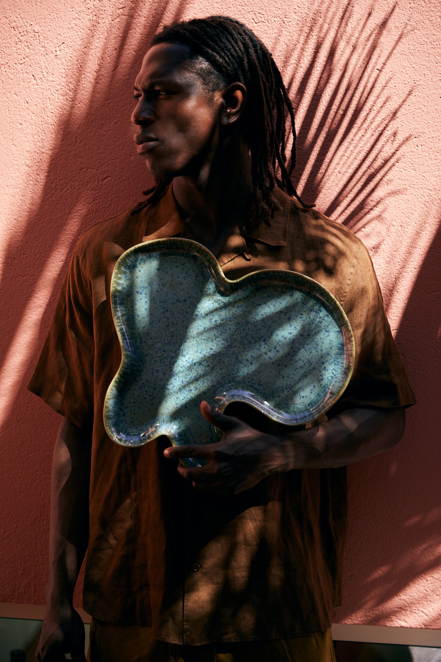 HKliving Shell Plate - Teal