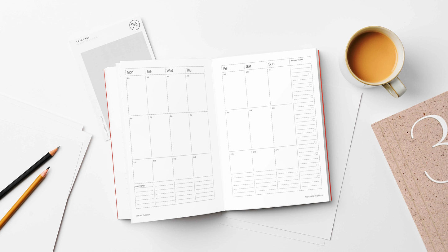 365 Undated Planner