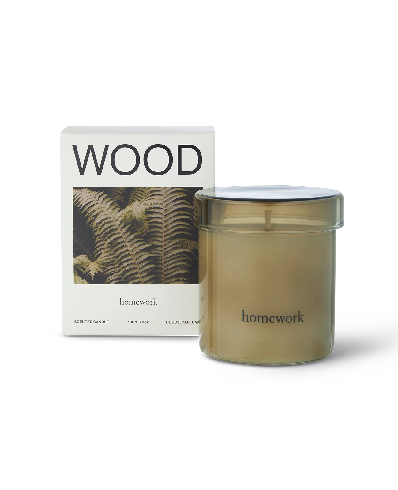 Wood Candle