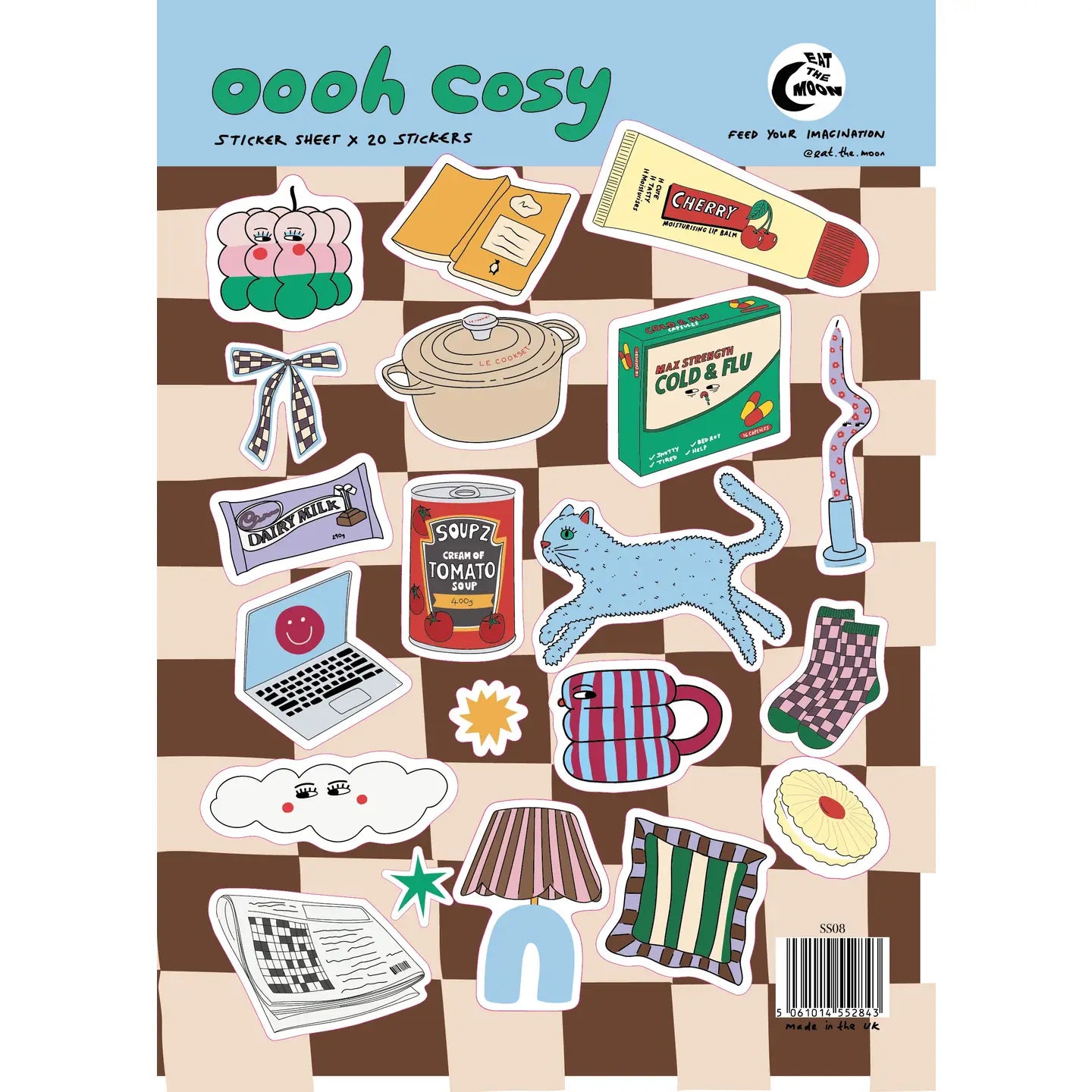 The Cosy Sticker Sheet