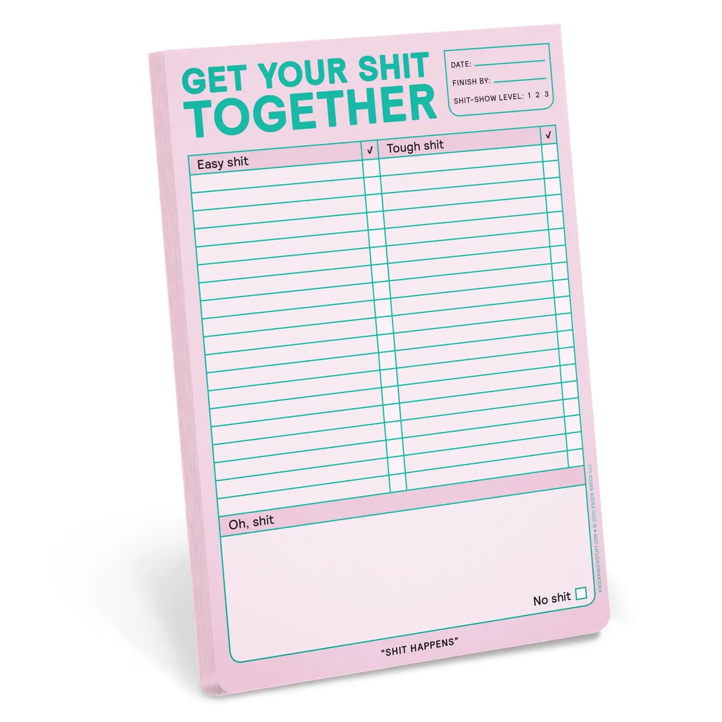 Knock Knock Get Your Shit Together Notepad