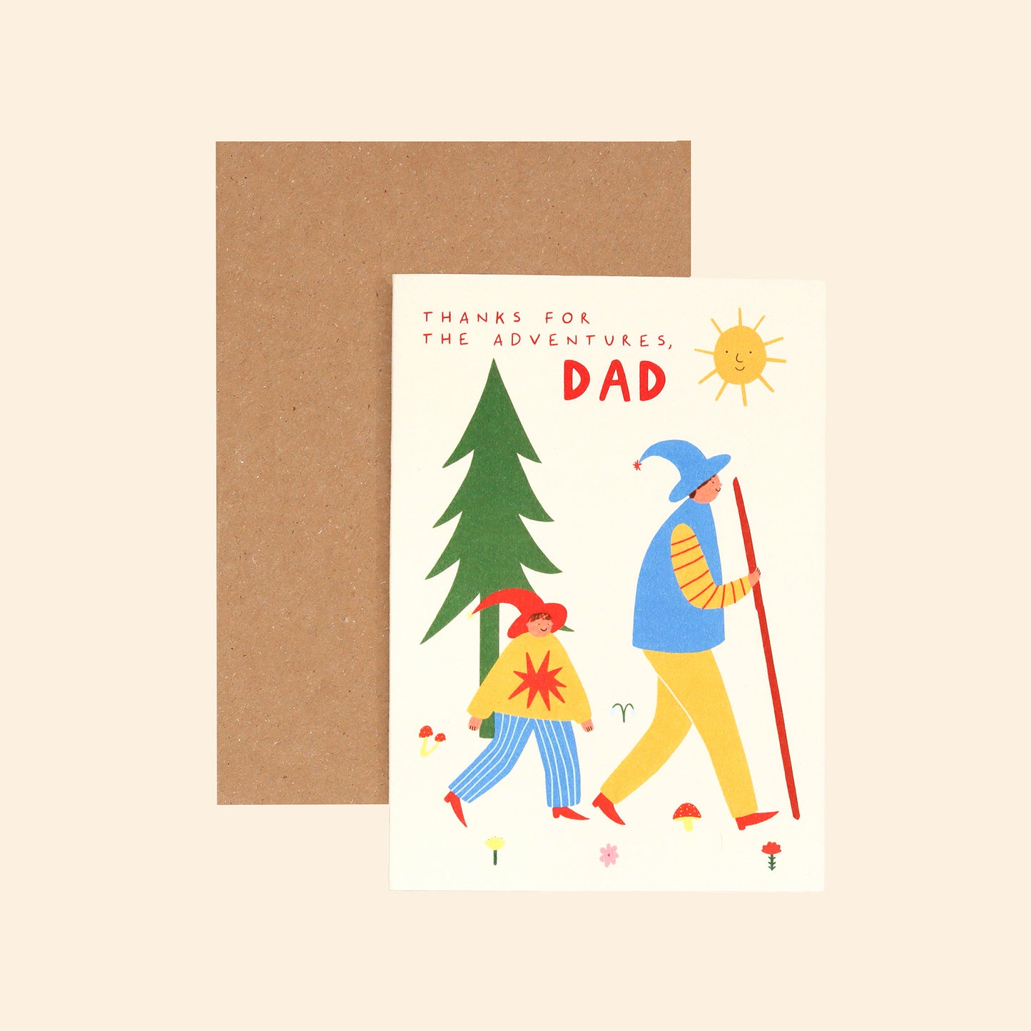 Thanks For The Adventures Dad Card