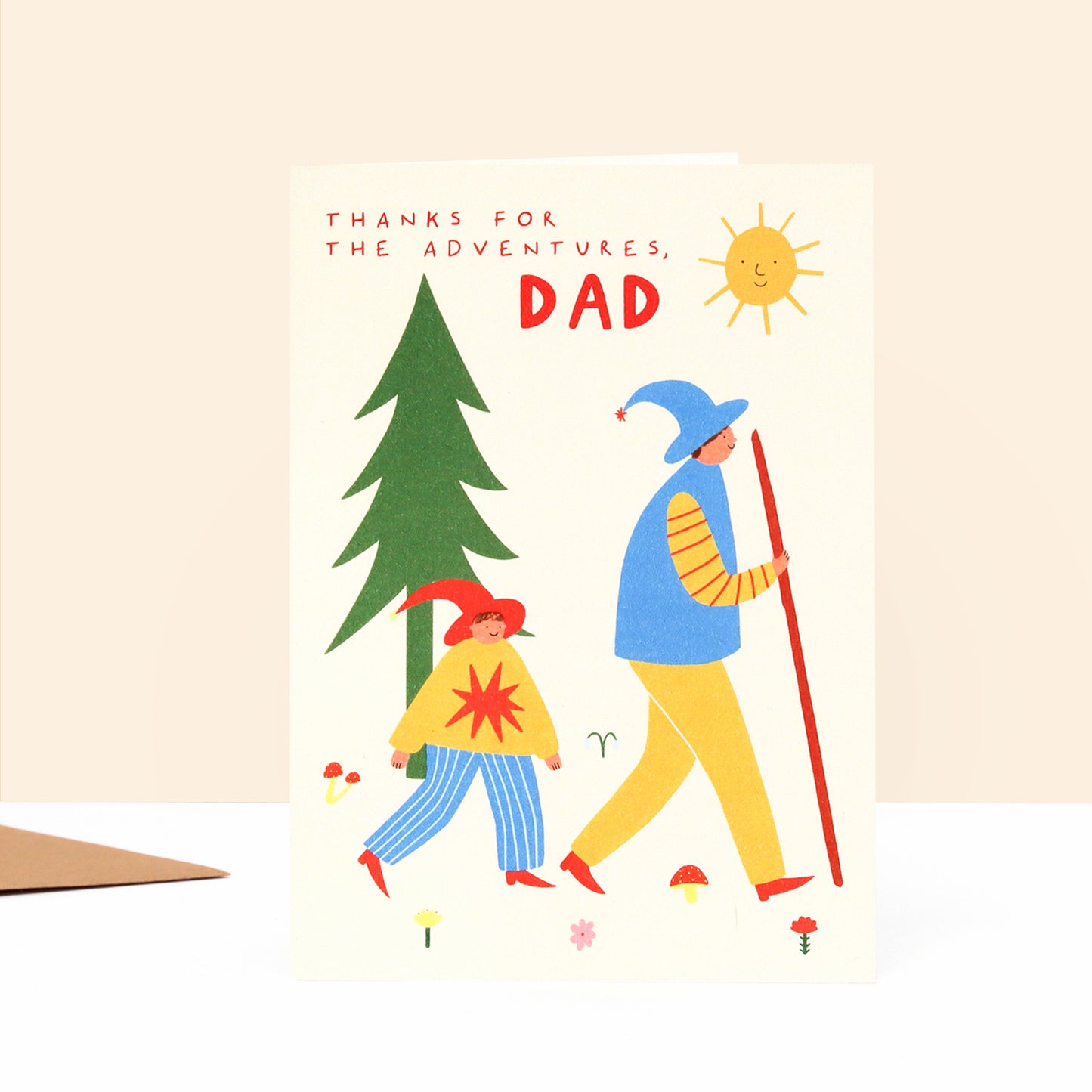 Thanks For The Adventures Dad Card