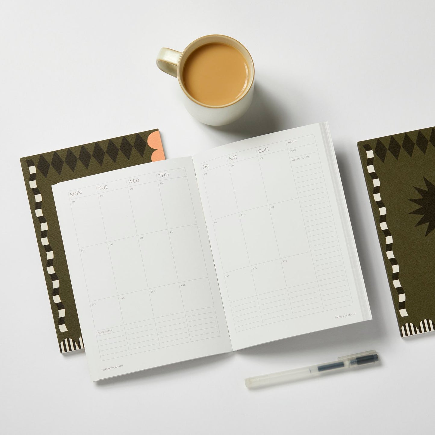Around The Sun Undated 52 Week Planner - A5