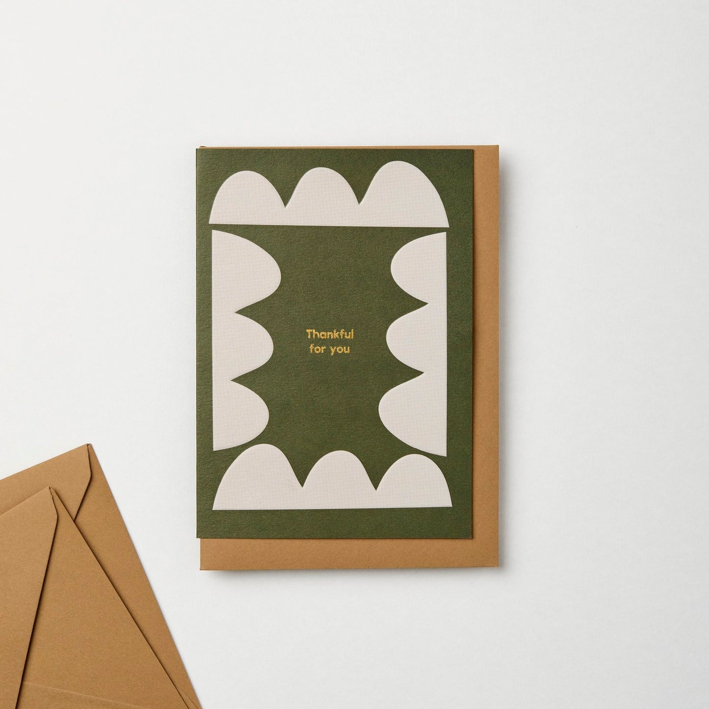 Thankful For You Card
