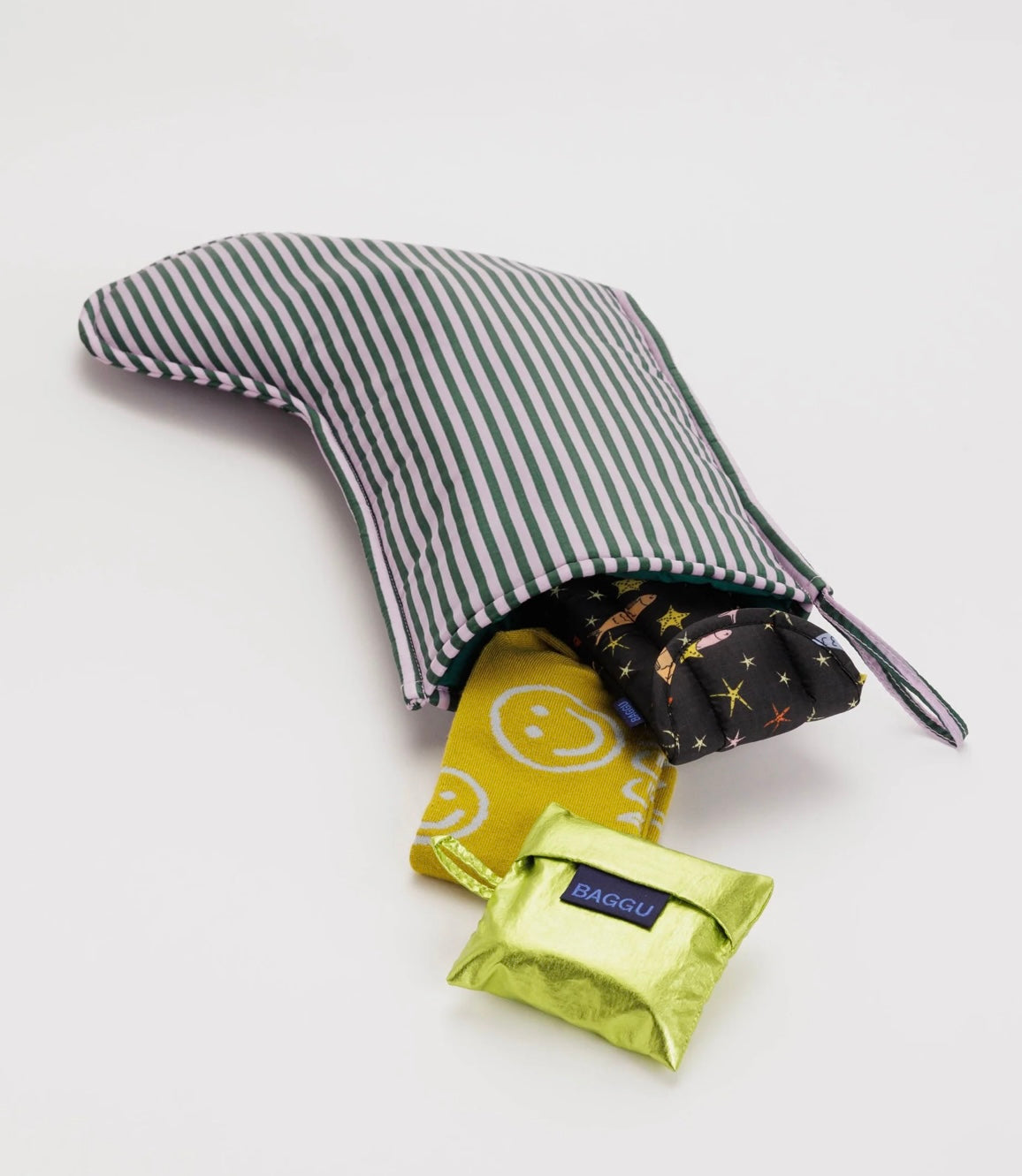 Christmas Stocking - Lilac Candy Stripe