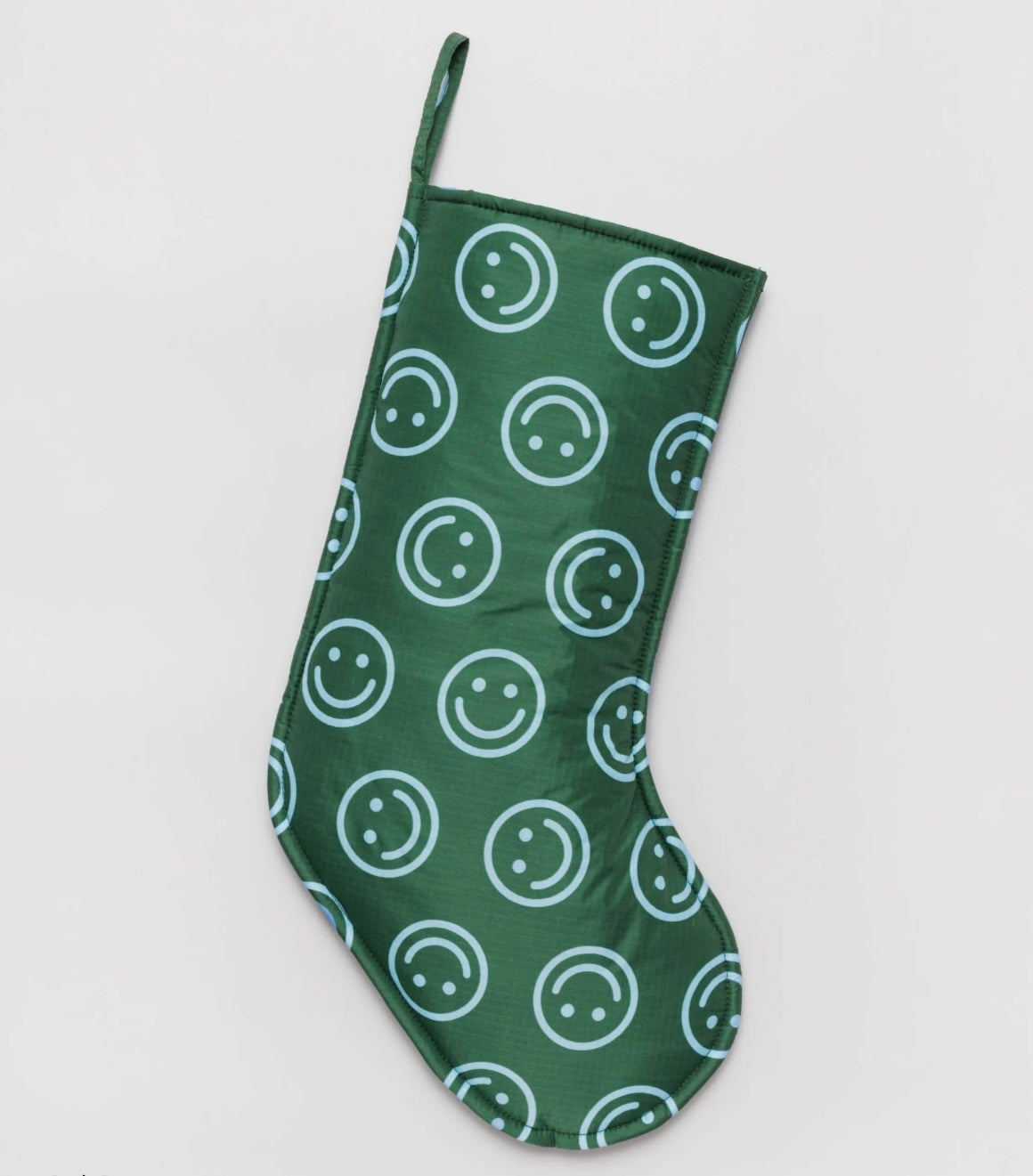 Christmas Stocking - Forest Smiley