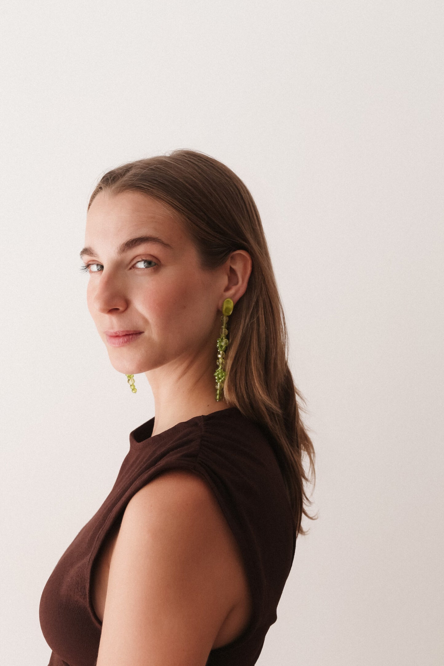 The Lime Lights Earrings