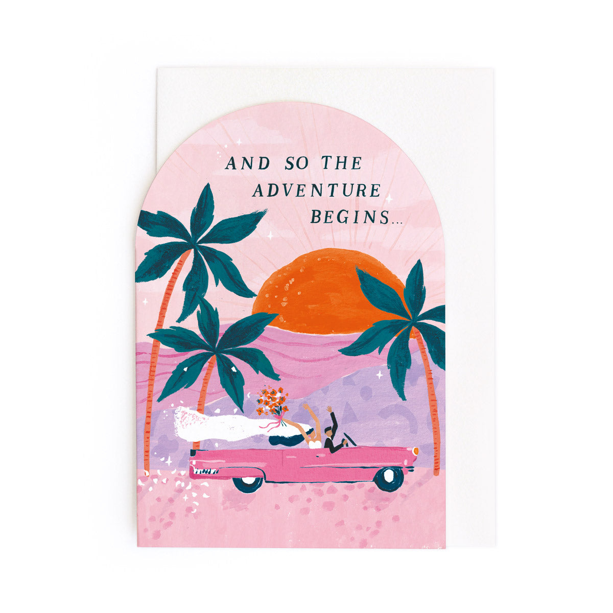 Adventures Wedding Card