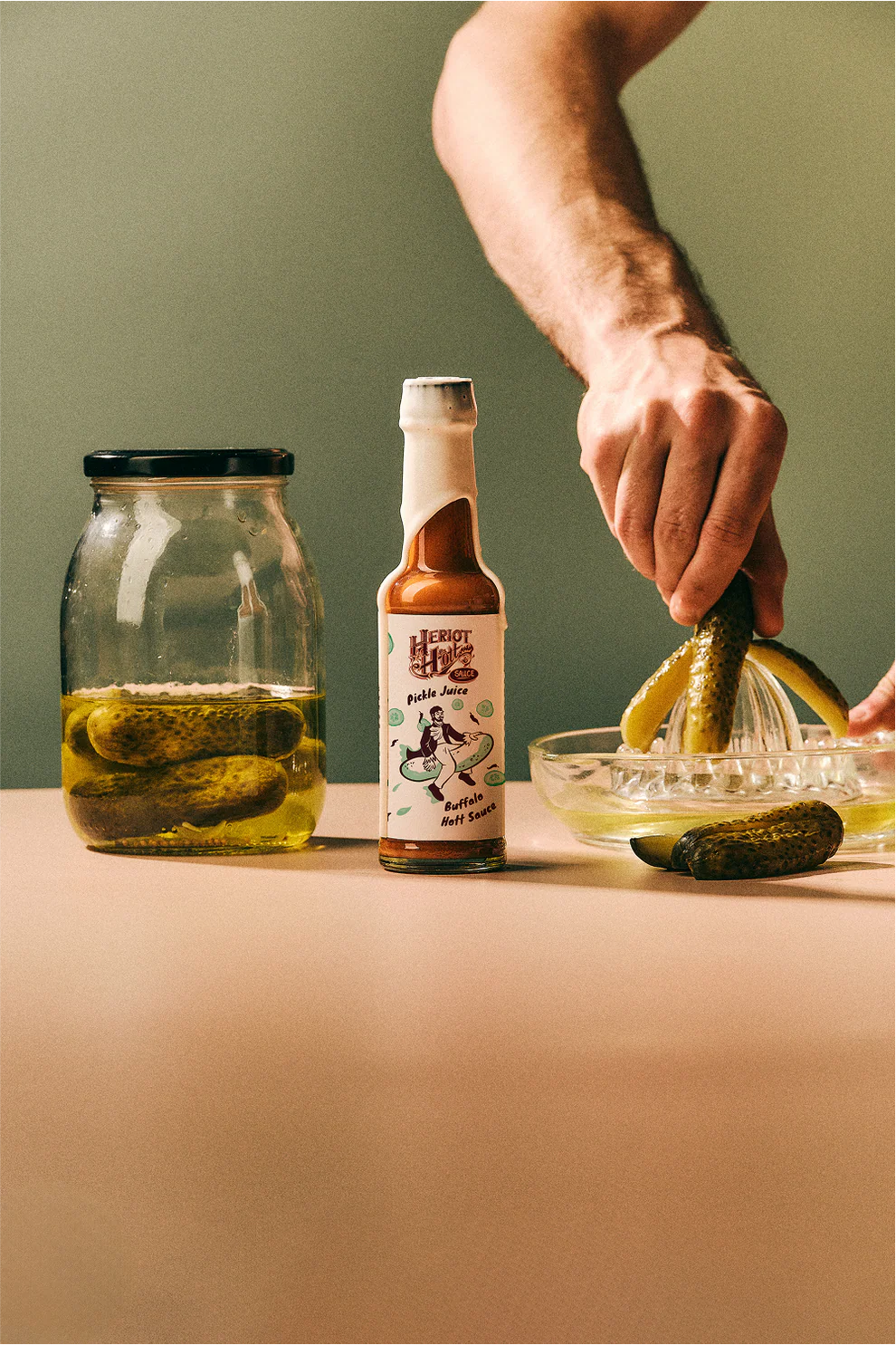 Pickle Juice Buffalo Sauce