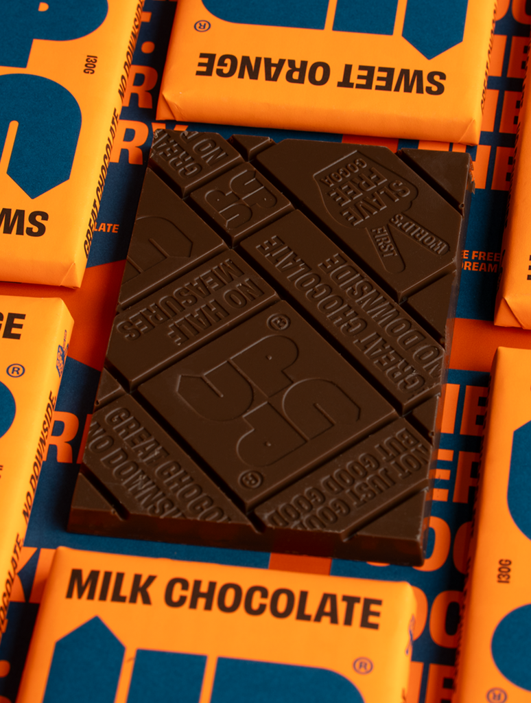 Sweet Orange Milk Chocolate Bar