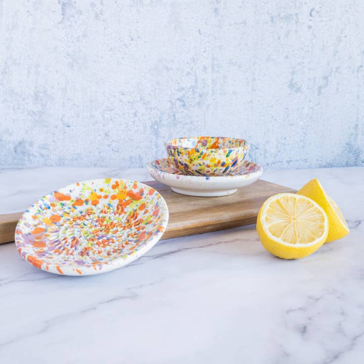 Small Ceramic Grater Plate
