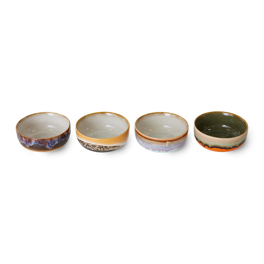HKLIVING 70s Ceramics Tapas Bowls