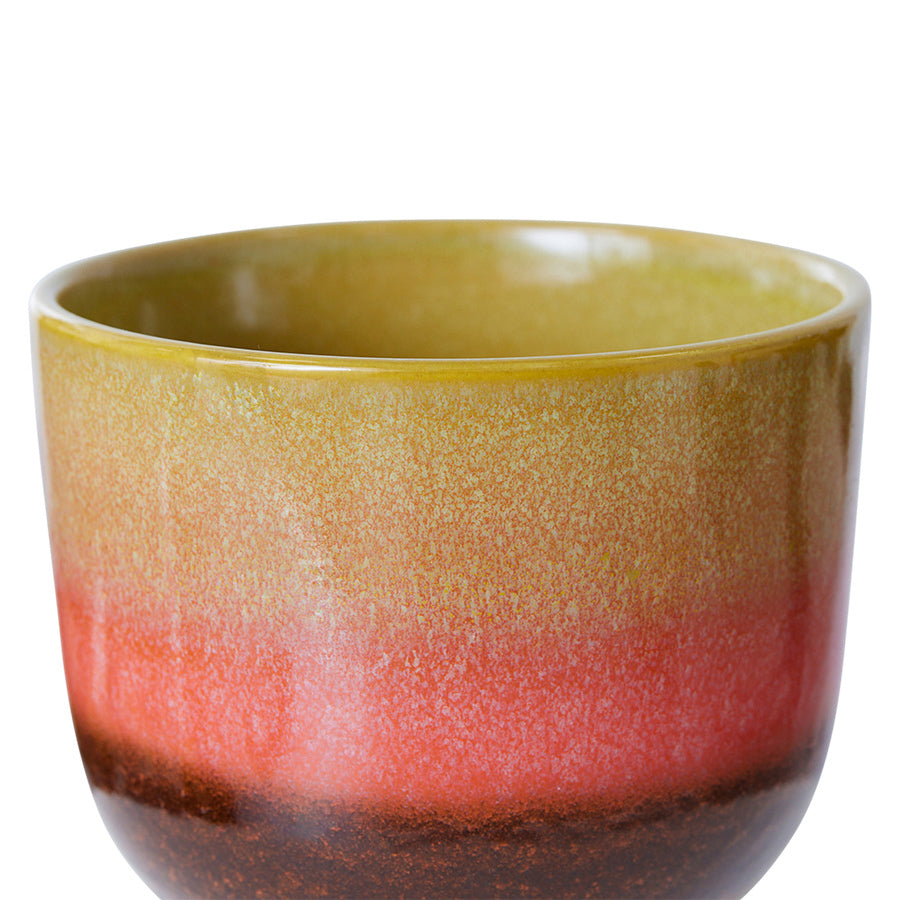 HKLIVING Retro Flower Pot - Lime Green