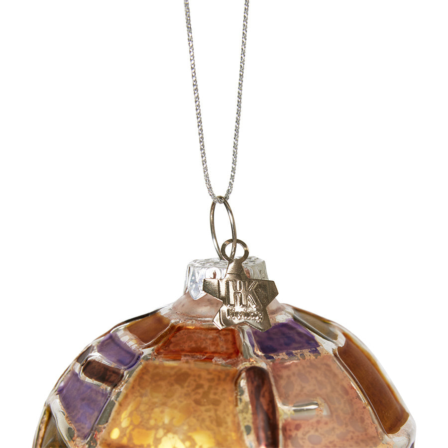 HKLIVING Christmas Ornament - Brutalist Round