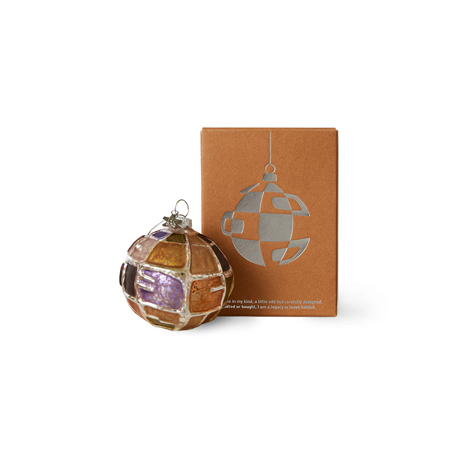 HKLIVING Christmas Ornament - Brutalist Round