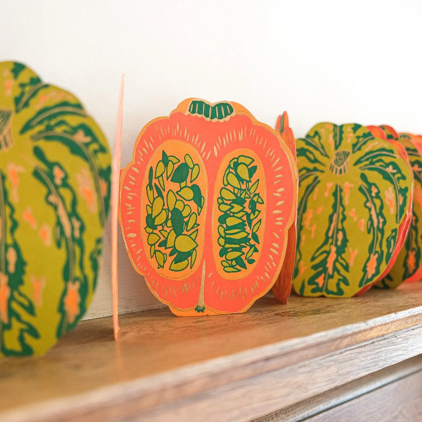 Pumpkins Concertina Garland
