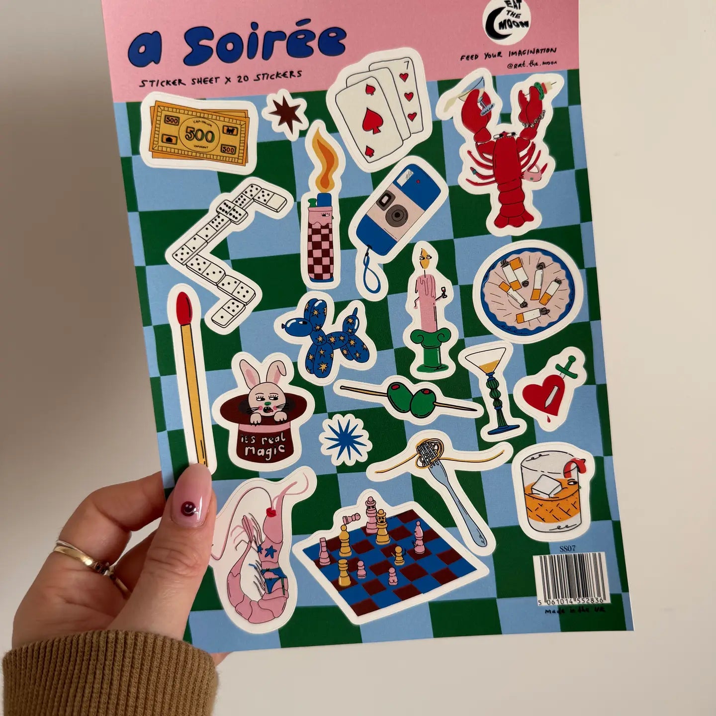 A Soirée Sticker Sheet