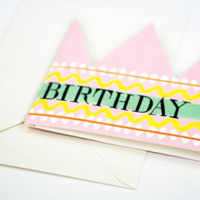 Birthday Queen Party Hat / Greetings Card