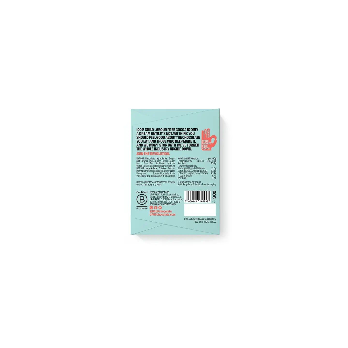 Mini Milk Chocolate Bar 60g