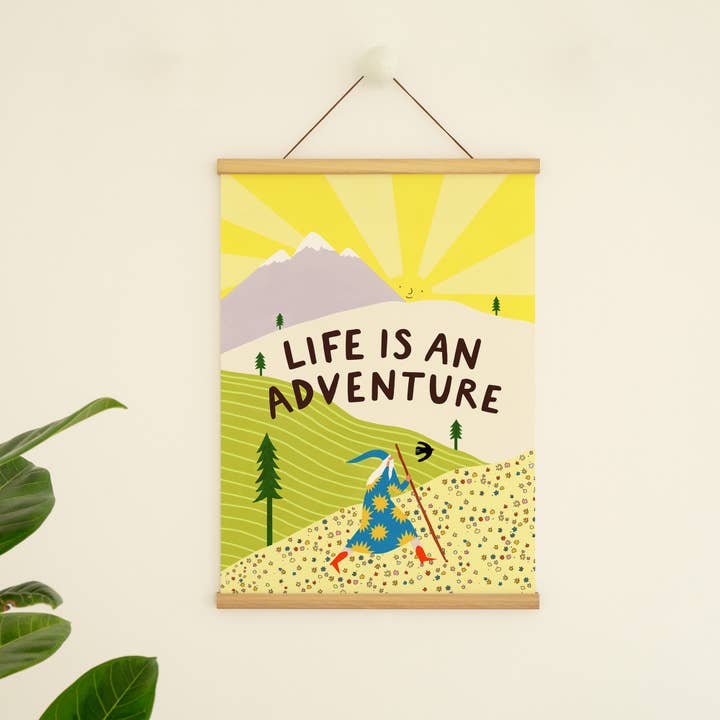 Life Is An Adventure Print