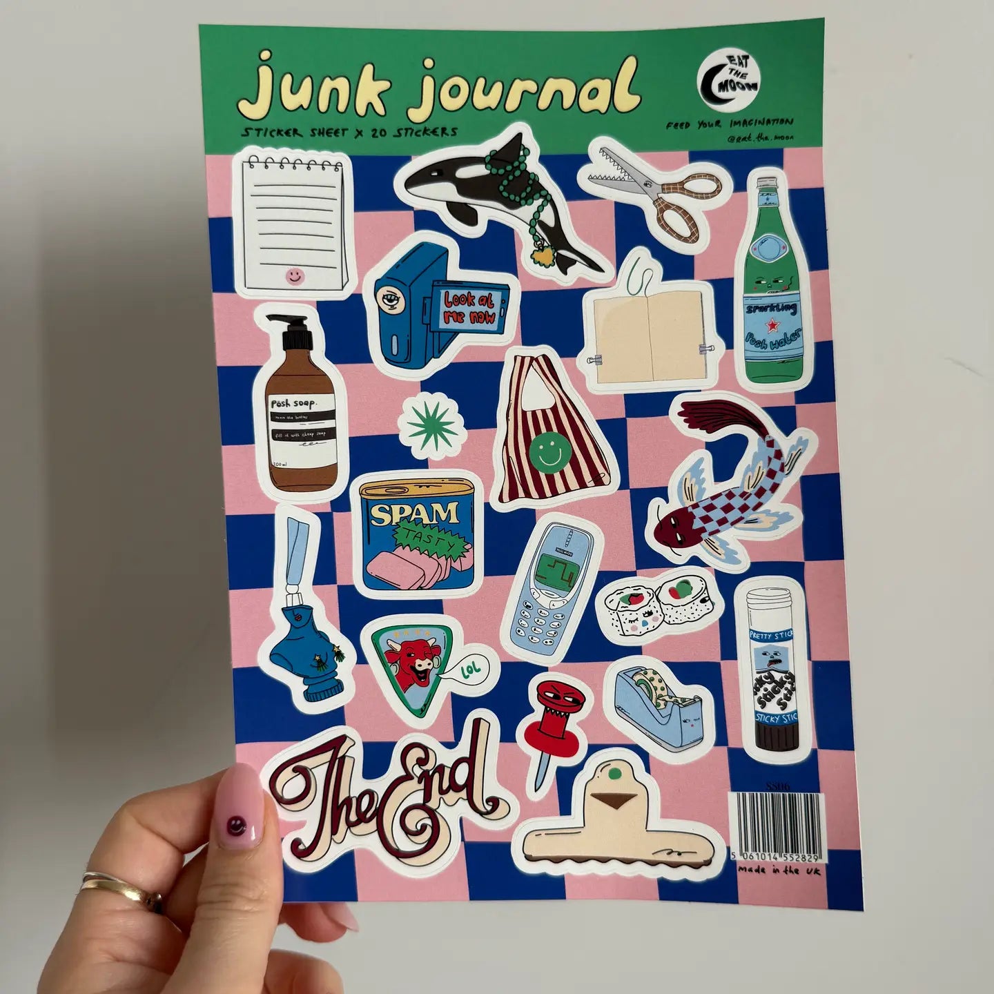 The Junk Journal Sticker Sheet