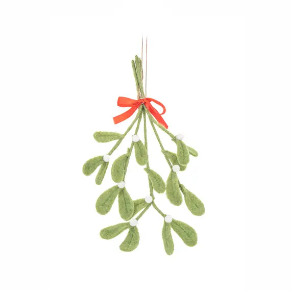 Mistletoe Felt Decoration