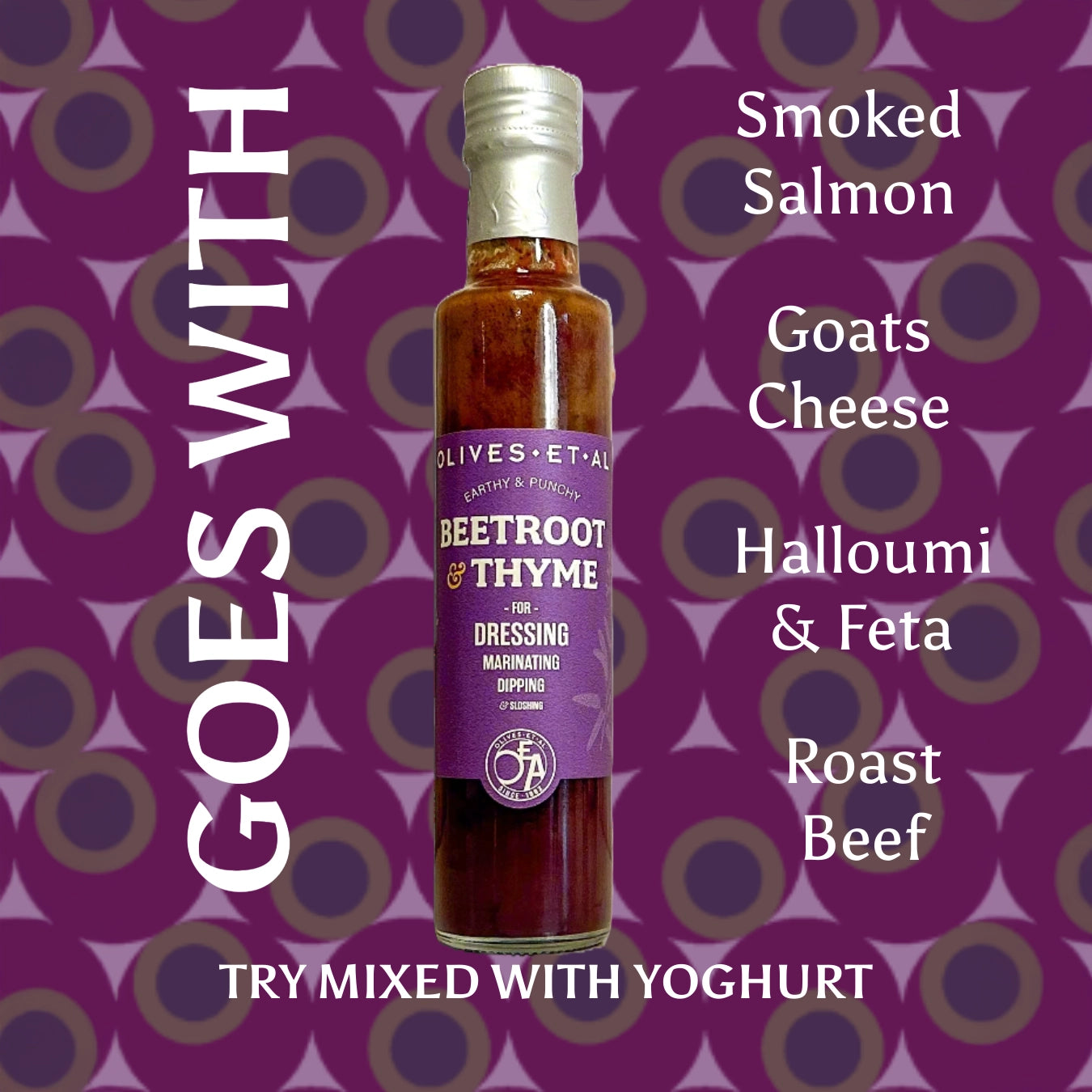 Beetroot & Thyme Dressing & Marinade