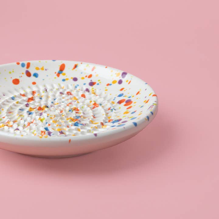 Small Ceramic Grater Plate