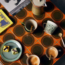 HKliving 70s Ceramics Cappuccino Mug - Hail