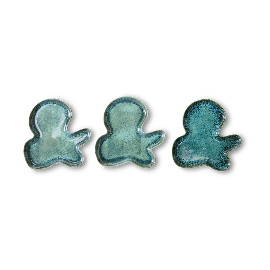 HKliving Shell Plate - Teal