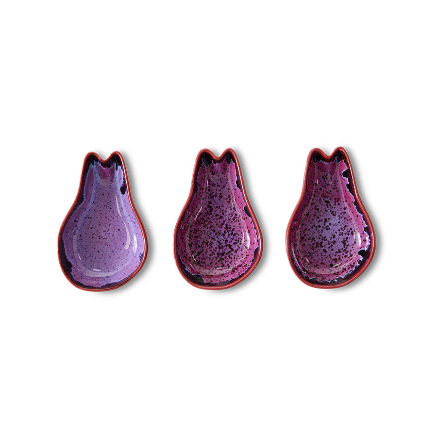 HKLIVING Shell Tapas Bowl - Dragonfruit