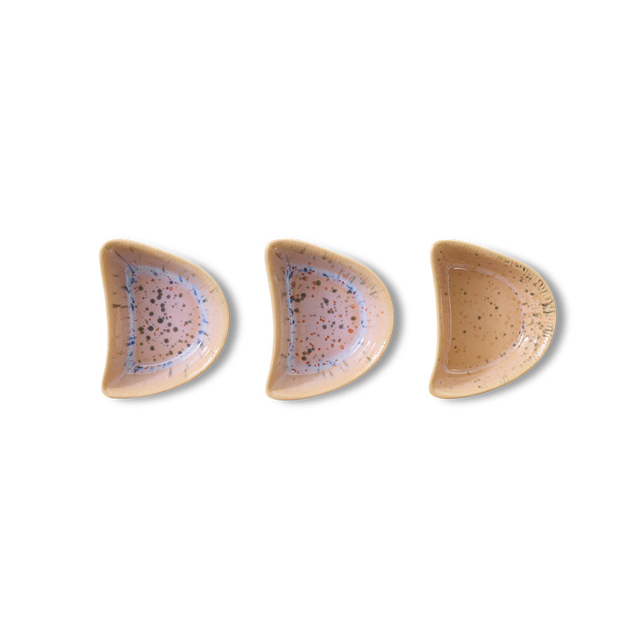 HKLIVING Shell Tapas Bowl - Speckled