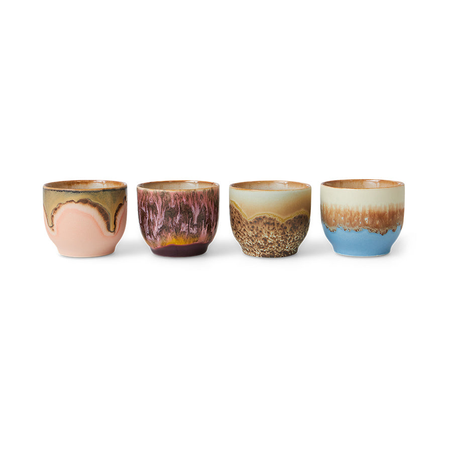 HKLIVING 70s Ceramics Cafe Cup Set - Lagoon