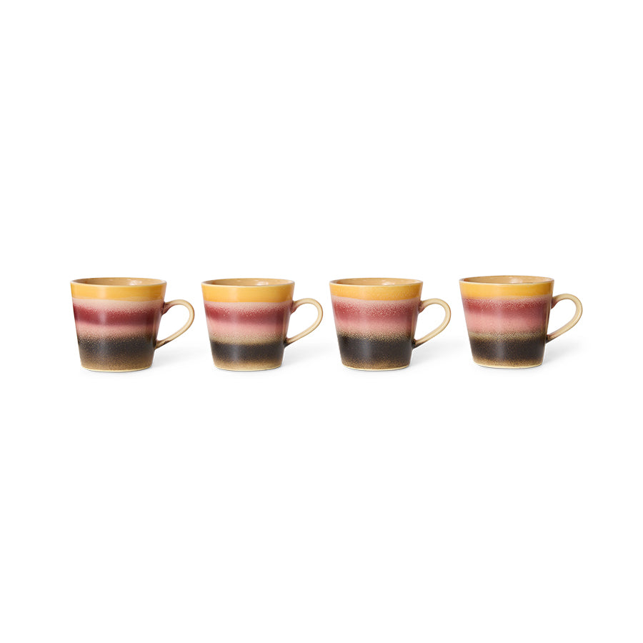 HKLIVING 70s Ceramics Cappuccino Mug - Sunset