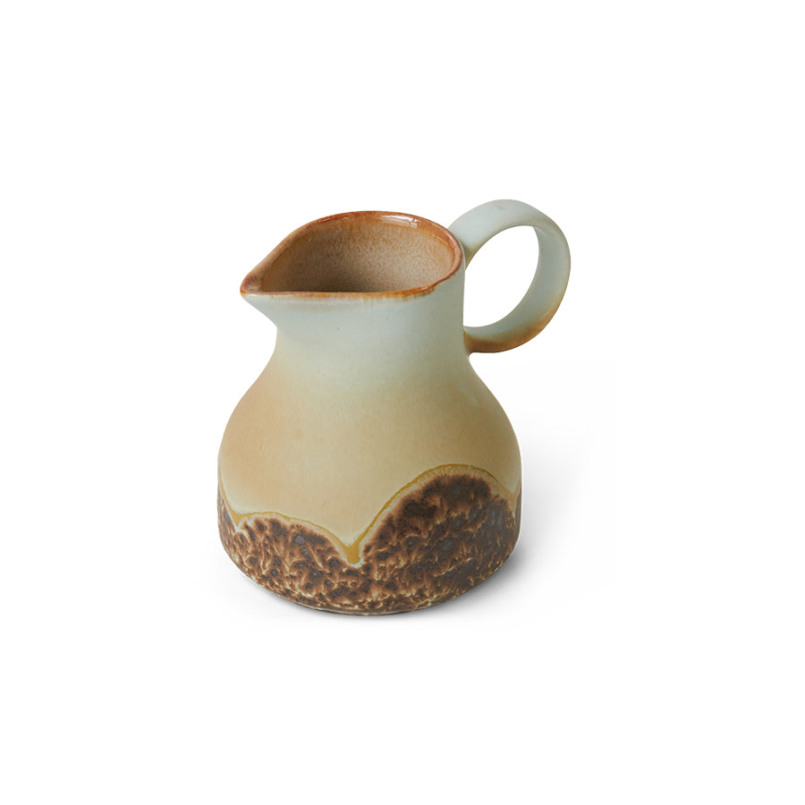 HKLIVING 70s Ceramics Milk Jug - Shell