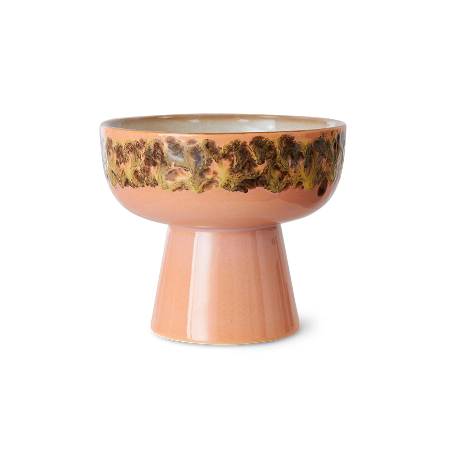 HKLIVING 70s Ceramics Tapas Bowl on Base