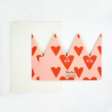 Loved Party Hat / Greetings Card