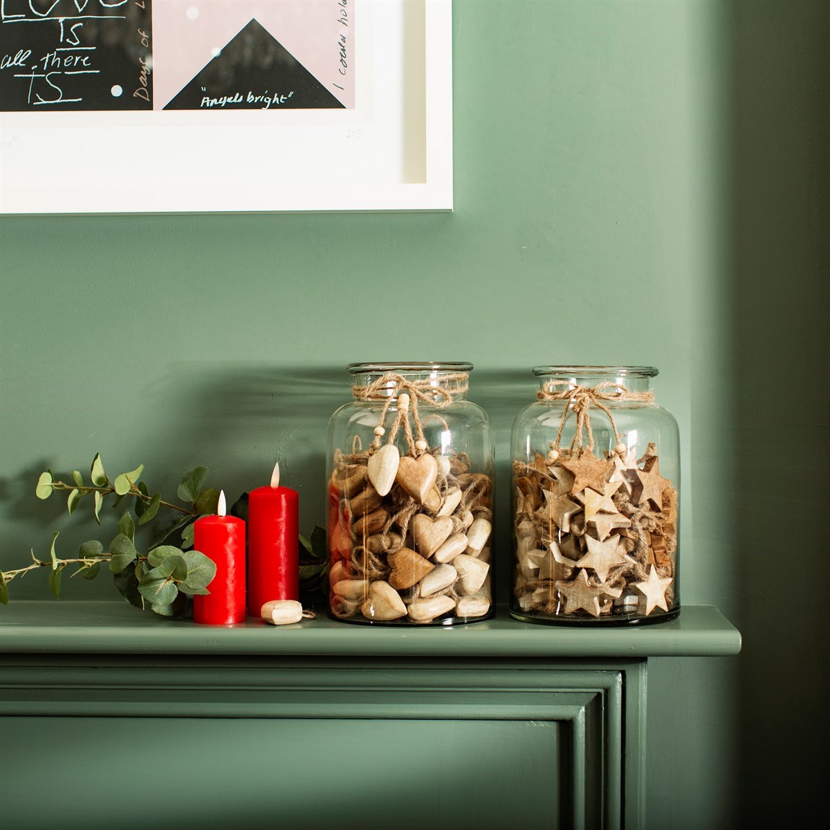 Handmade Mini Wooden Stars