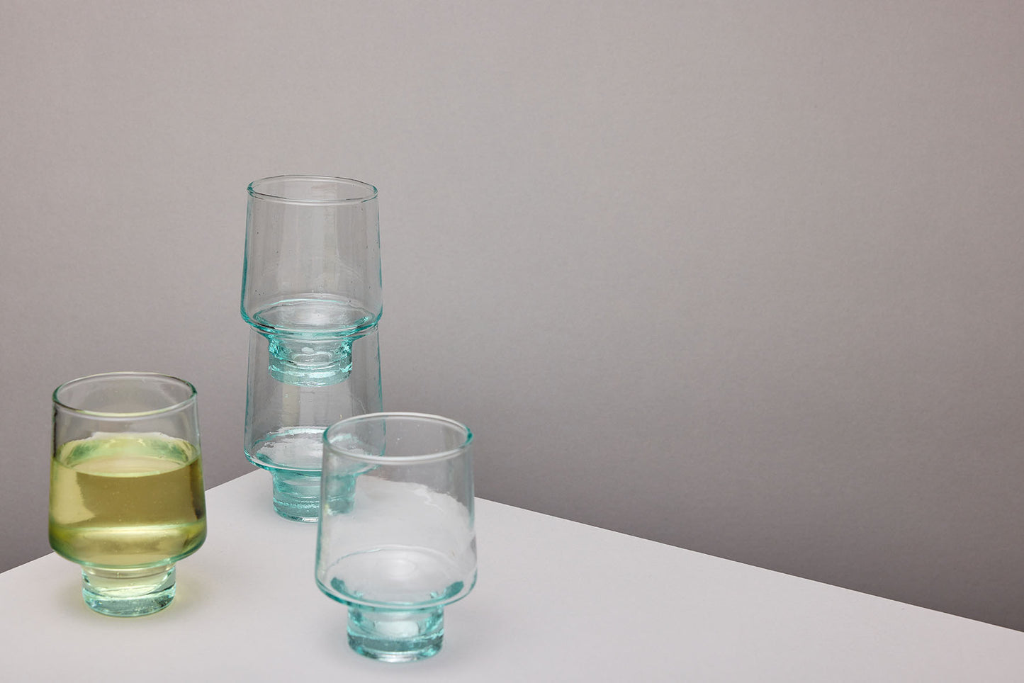 Tall Stackable Wine Glass