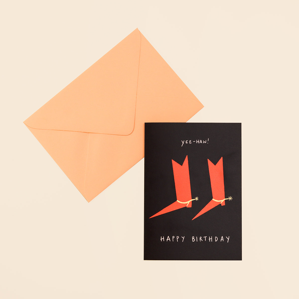 Cowboy Boots Birthday Card