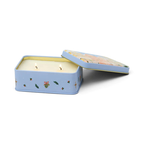 Christmas Candle Tin - Gingerbread & Vanilla