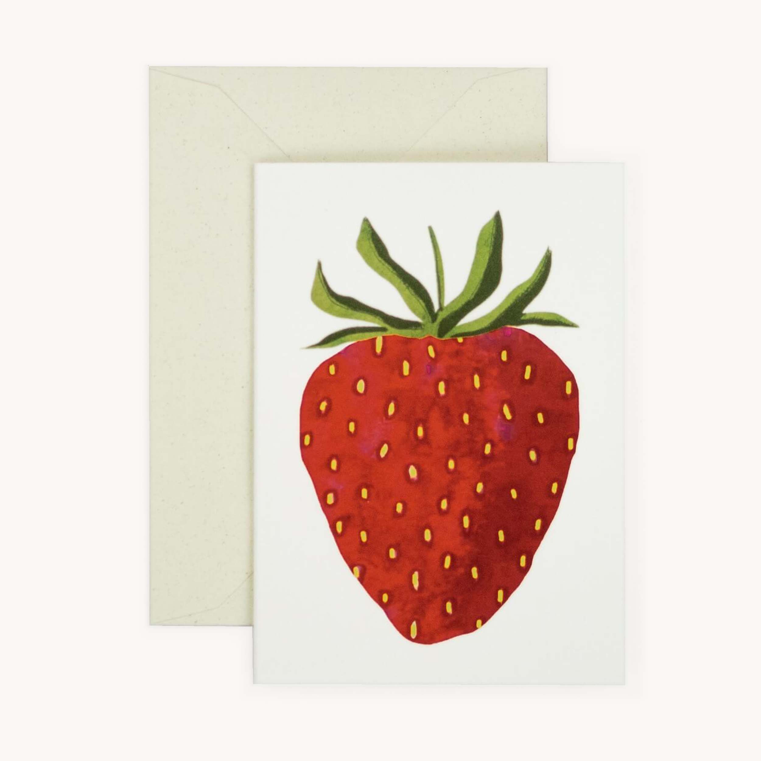 Mini Strawberry Card