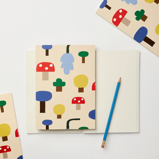 Ayesha Pearce x Kinshipped Woodland Mushroom Sketchbook