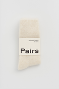 Clotted Cream Ultra Soft Alpaca Bed Socks