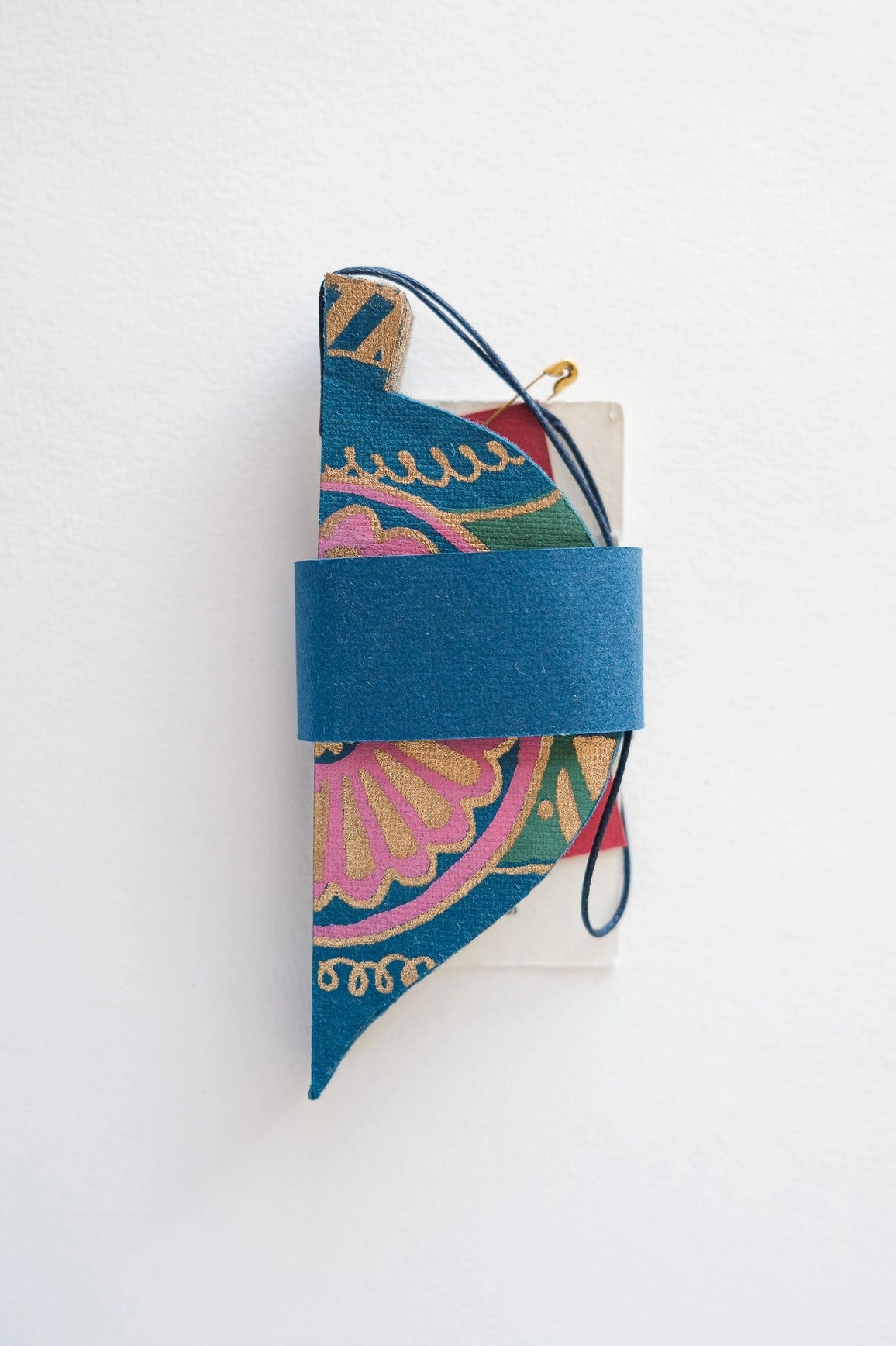 Blue Honeycomb Bauble