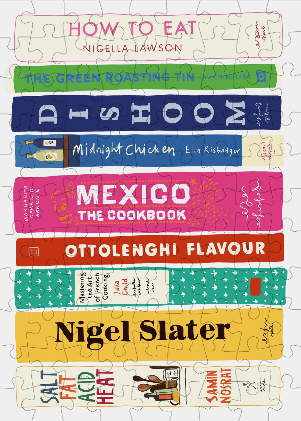 Cook Books Mini Jigsaw